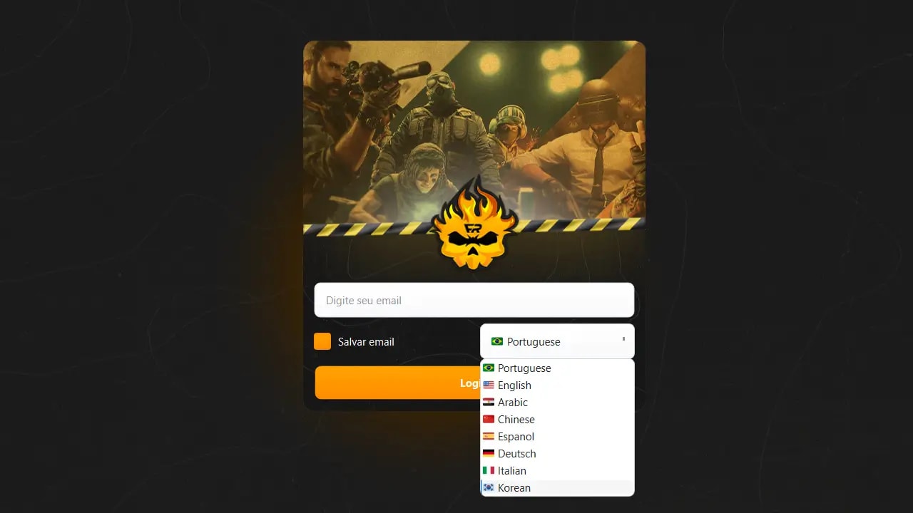 RapidFire Main Interface