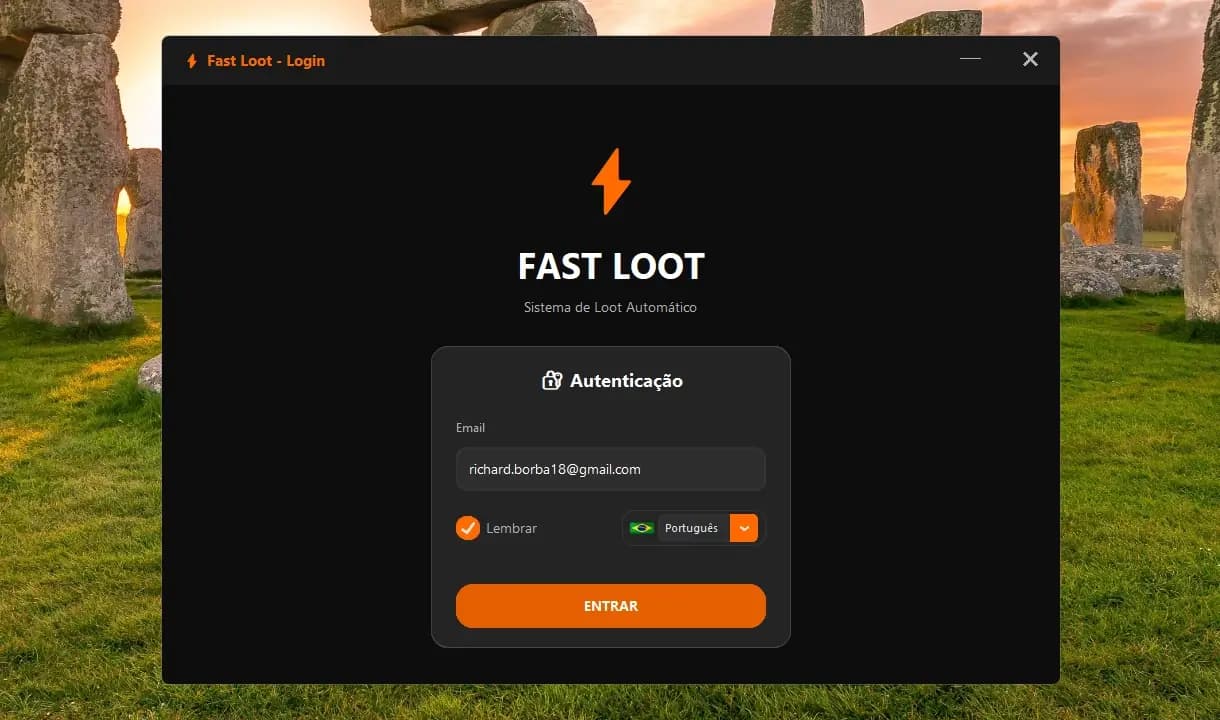 PUBG Fast Loot Menu