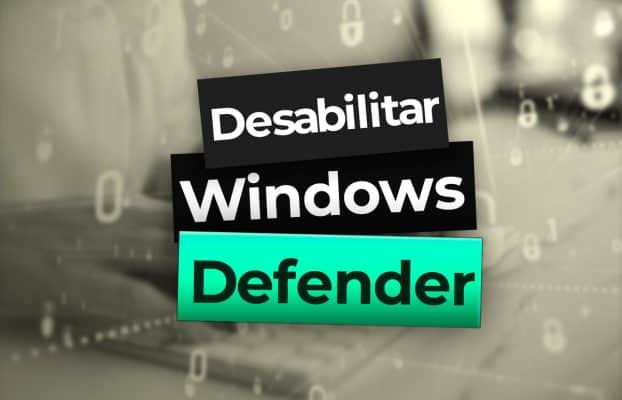 Desabilitar o windows defender
